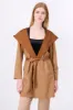 Abrigo liso suede sold by Shasa