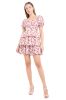 Vestido mini olanes flores sold by Shasa