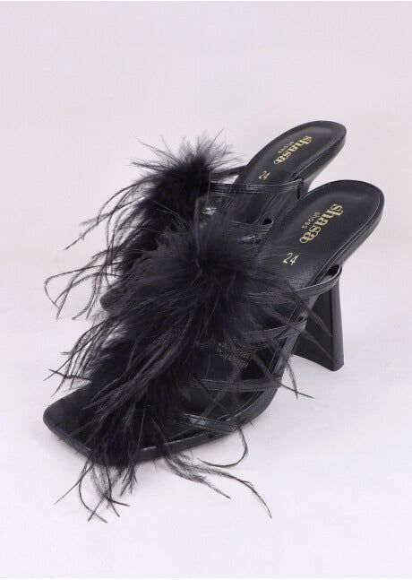 Tacón Mula Plumas sold by Shasa product image thumbnail 3