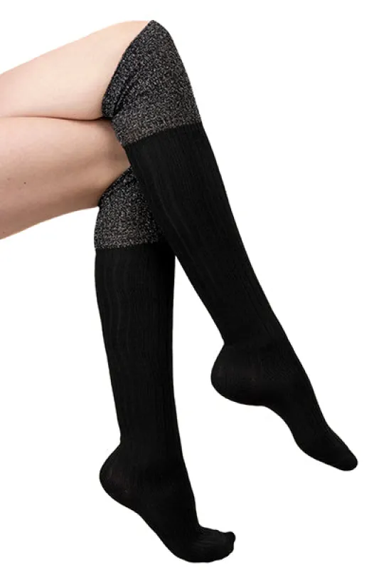 Calcetas largas lurex sold by Shasa