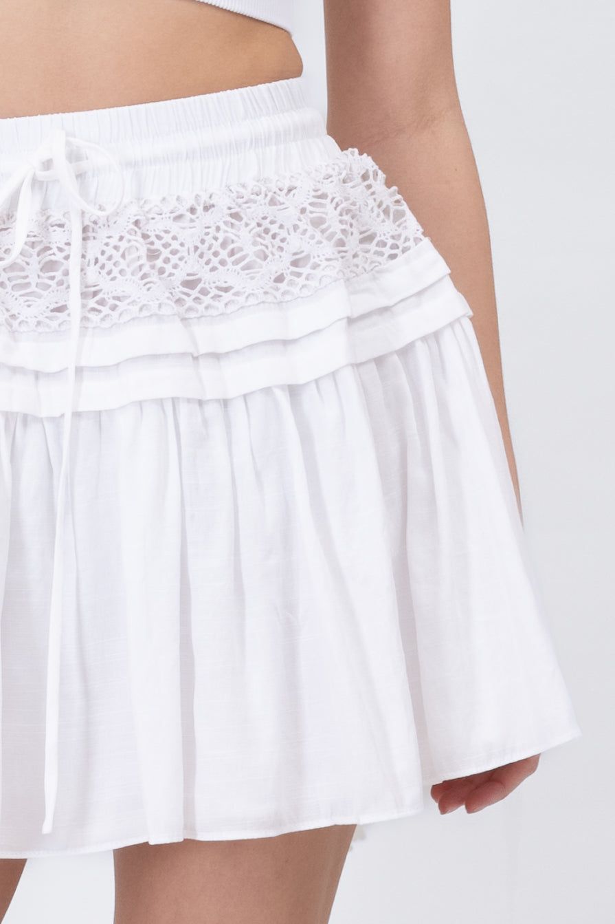 Falda Mini Con Detalle Bordado sold by Shasa product image thumbnail 5