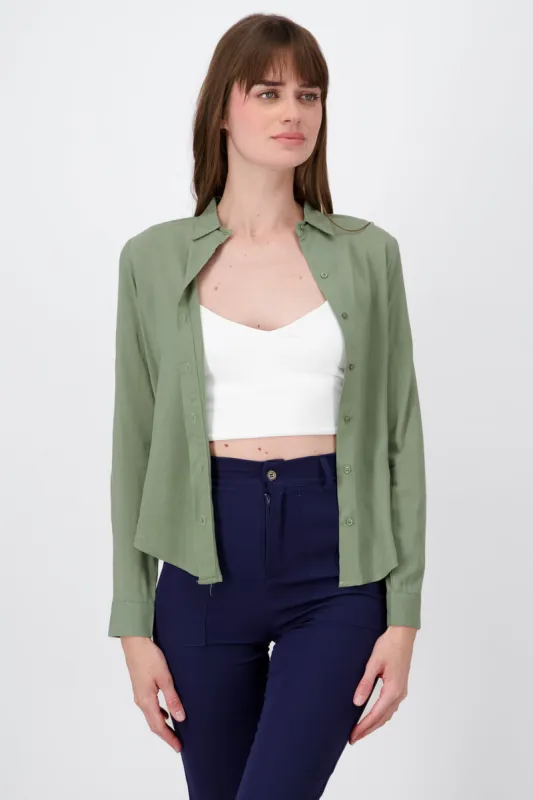 Camisa Manga Larga Lisa sold by Shasa