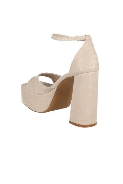 Tacón bloque plataforma textura sold by Shasa product image thumbnail 4