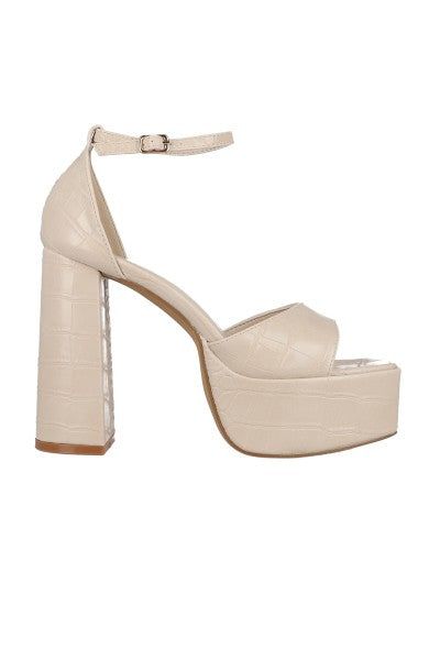 Tacón bloque plataforma textura sold by Shasa product image thumbnail 5