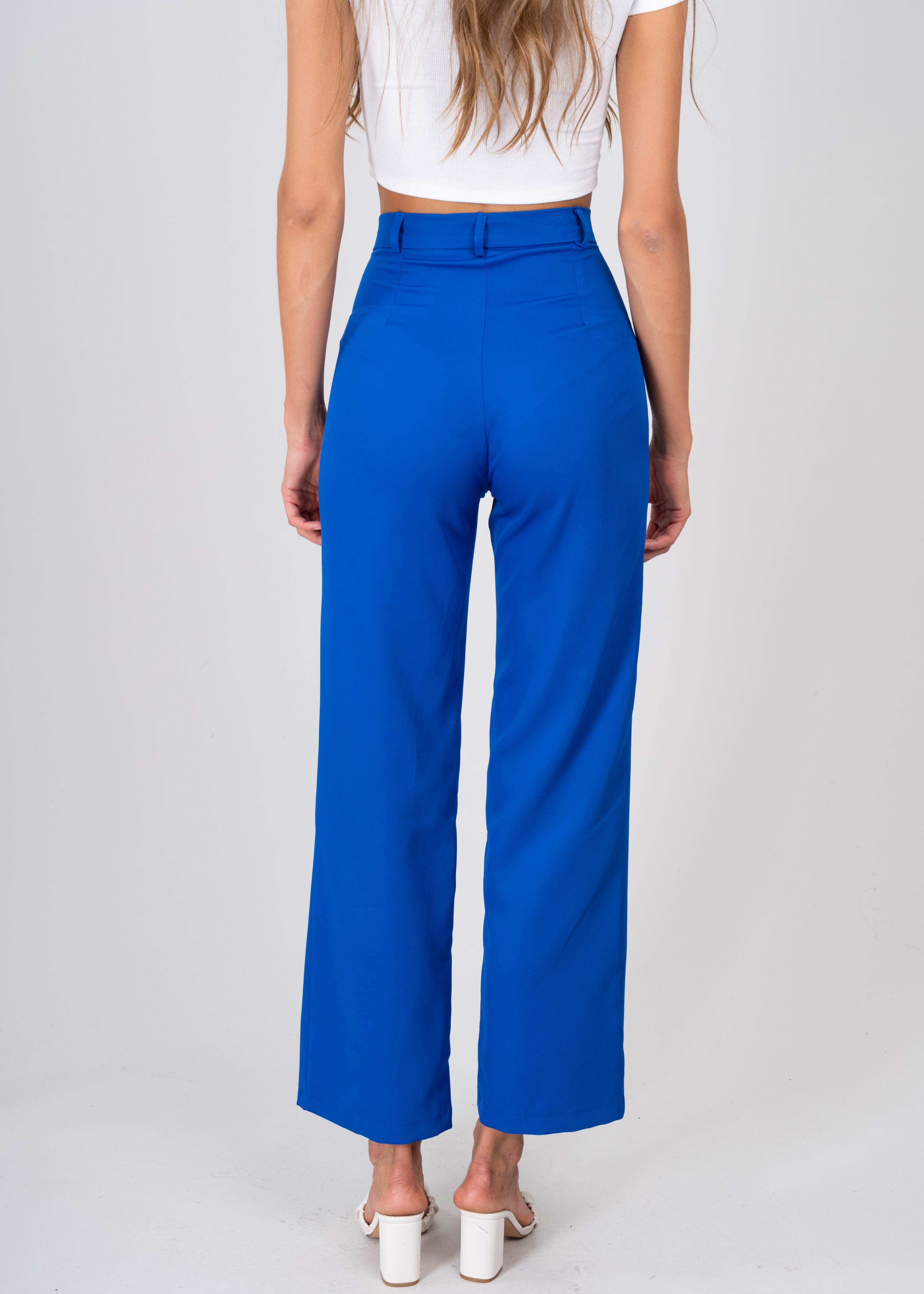 Pantalón wide leg cintura alta 3 pinzas sold by Shasa product image thumbnail 4