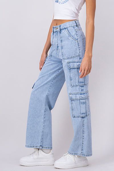 Jeans Cargo 4 Bolsas sold by Shasa product image thumbnail 3