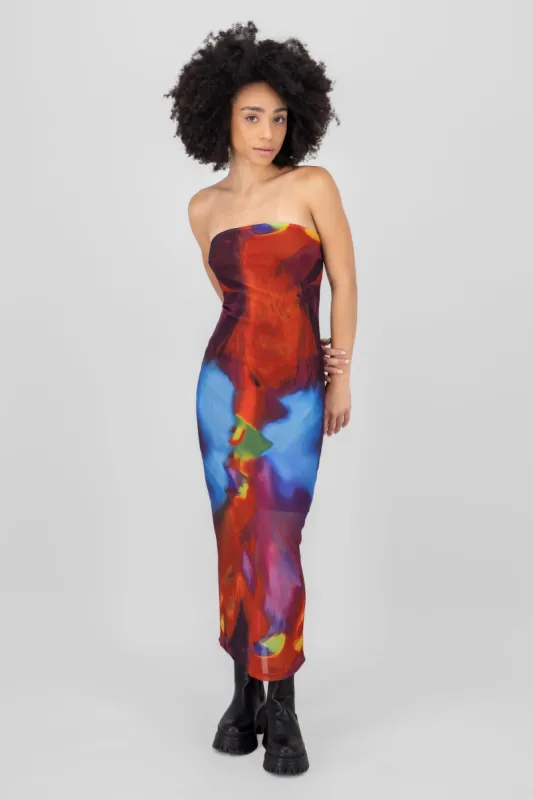 VESTIDO STRAPLESS DEGRADO sold by Shasa