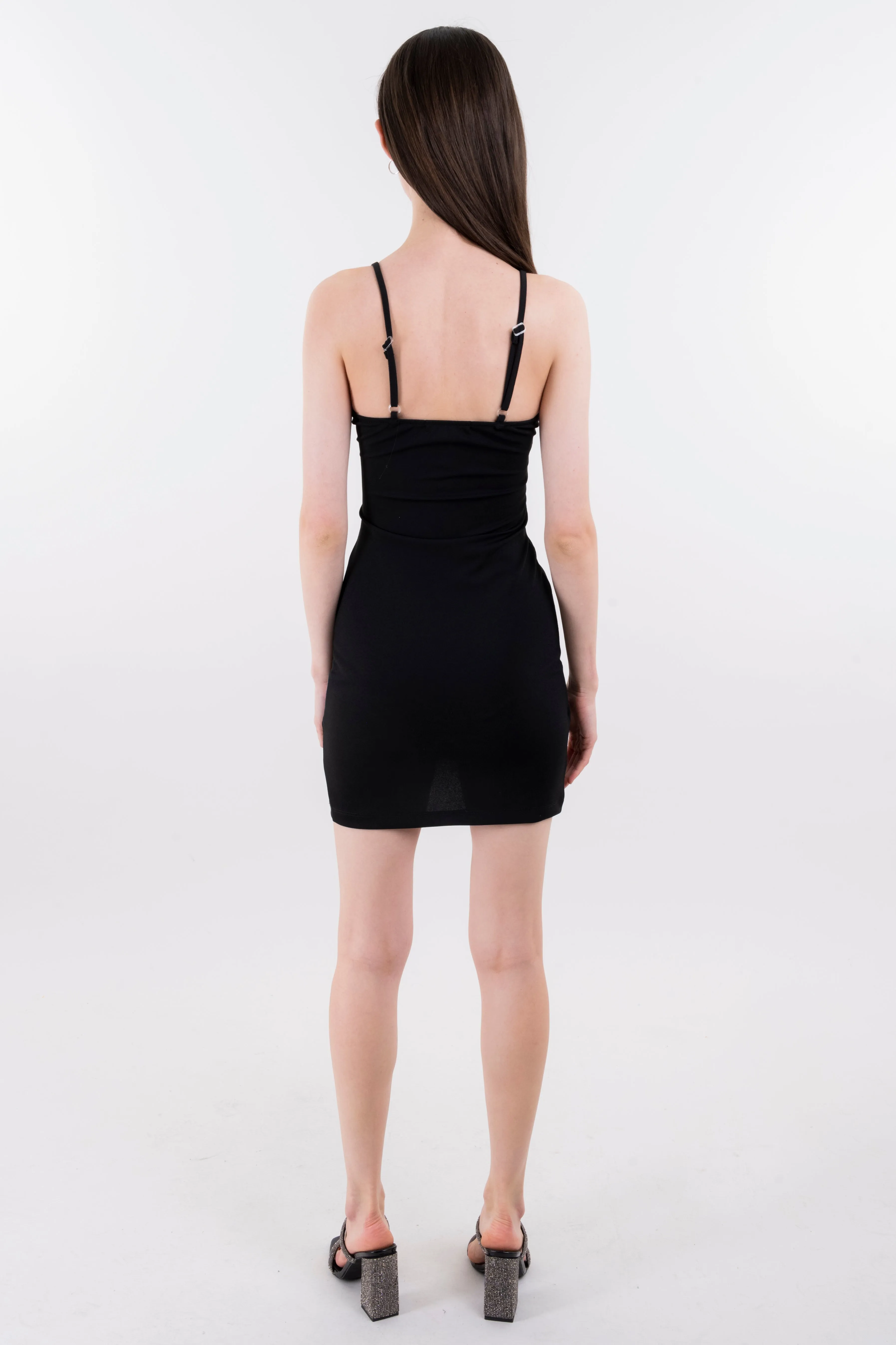 Vestido mini liso cruzado sold by Shasa product image thumbnail 4