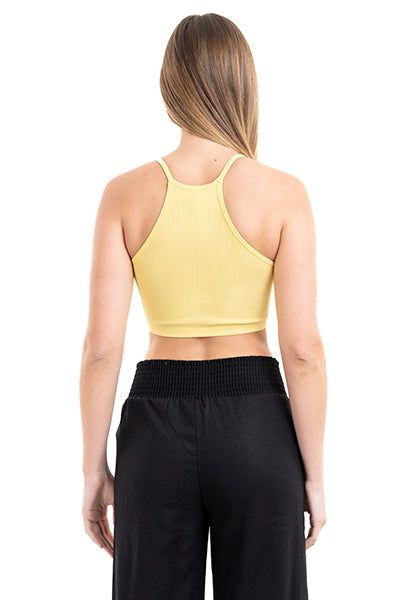 Top crop halter acanalado sold by Shasa product image thumbnail 4