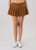 Falda mini tableada lisa sold by Shasa