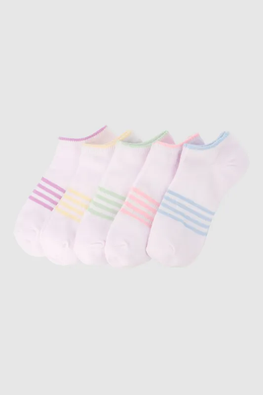 Set de 5 tines con rayas colores pastel sold by Shasa