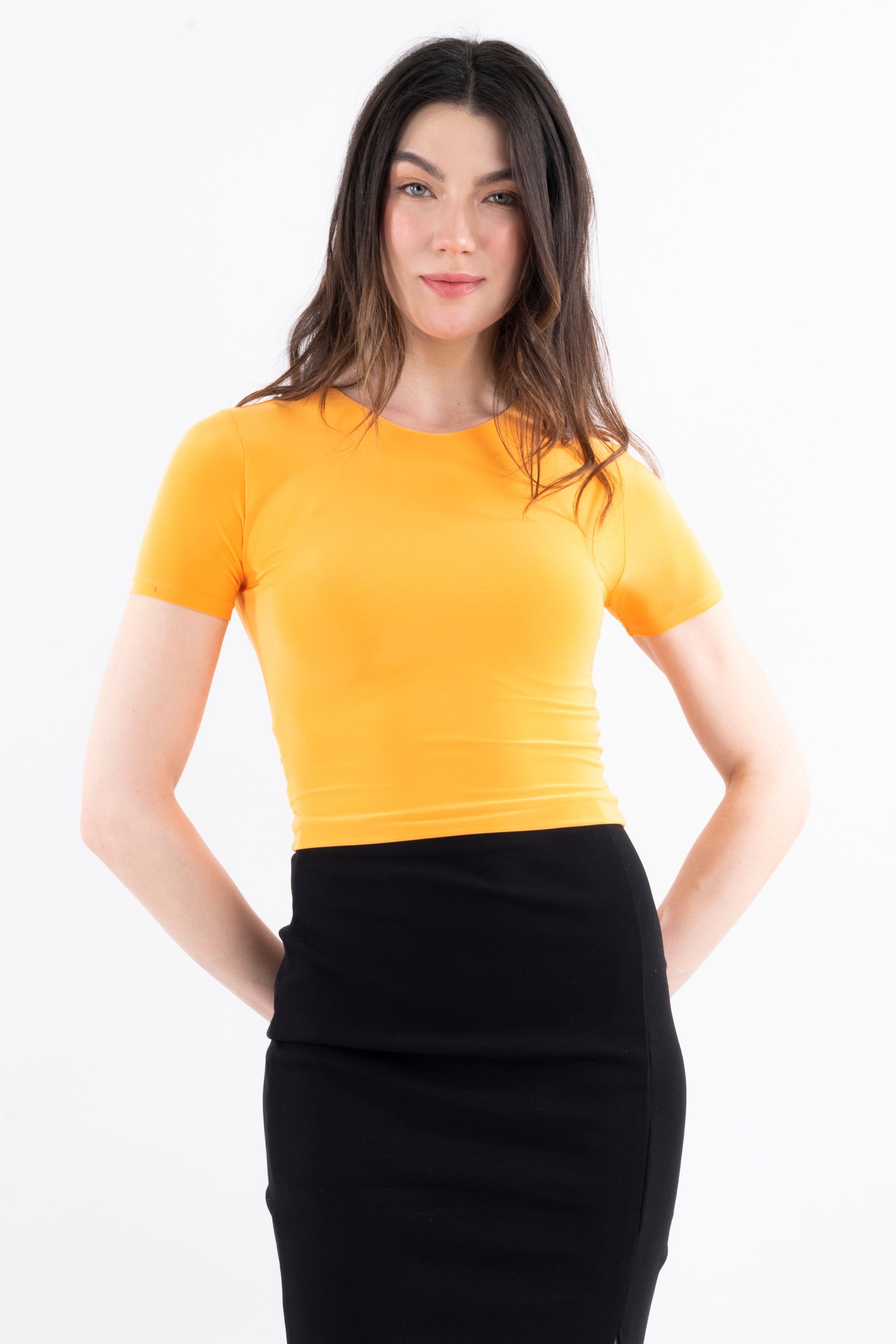 Top básico manga corta liso sold by Shasa product image thumbnail 5