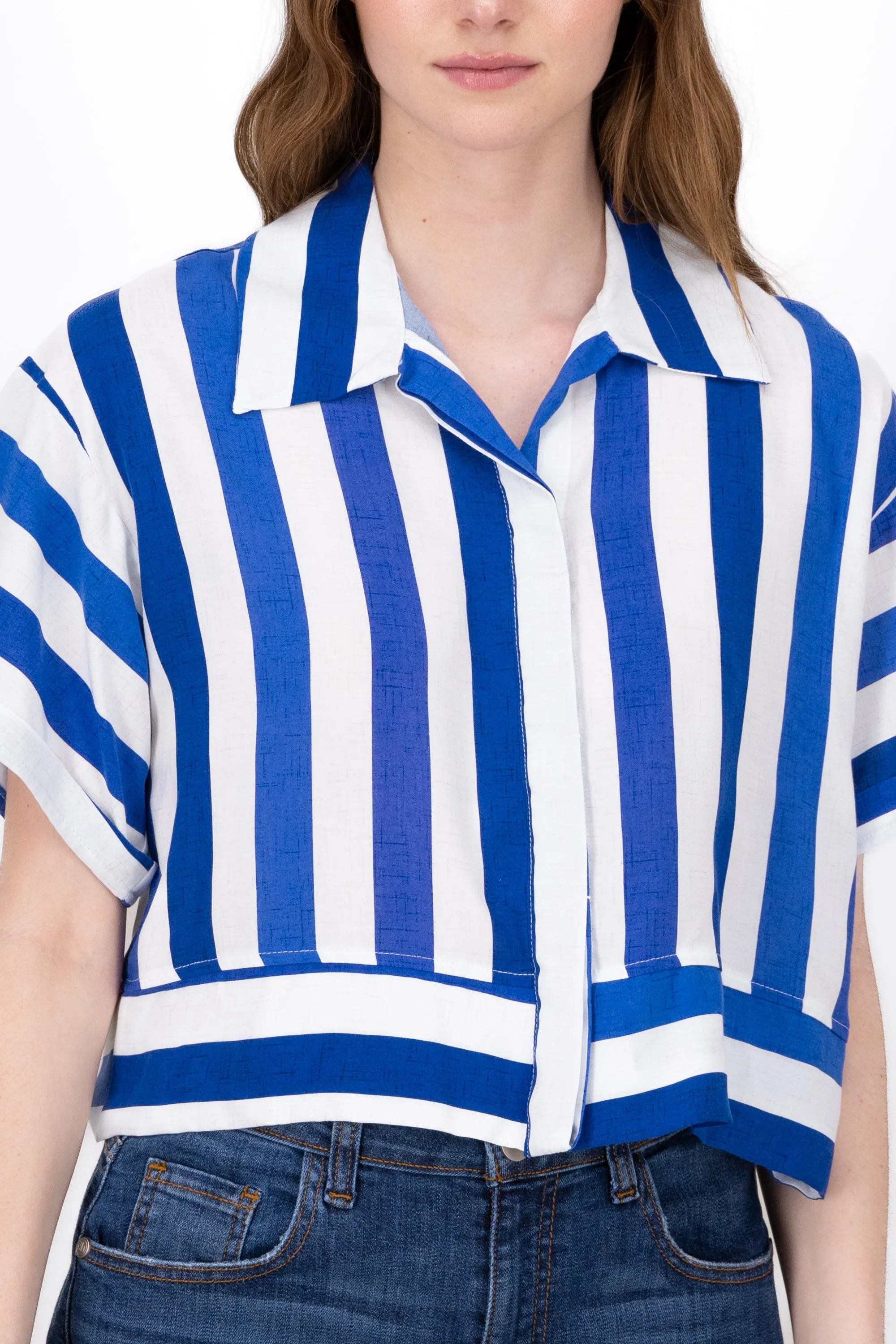 Camisa Crop Rayas sold by Shasa product image thumbnail 5