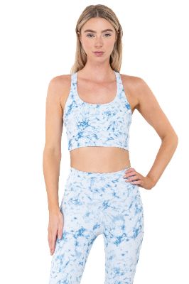 Top deportivo estampado tie dye sold by Shasa
