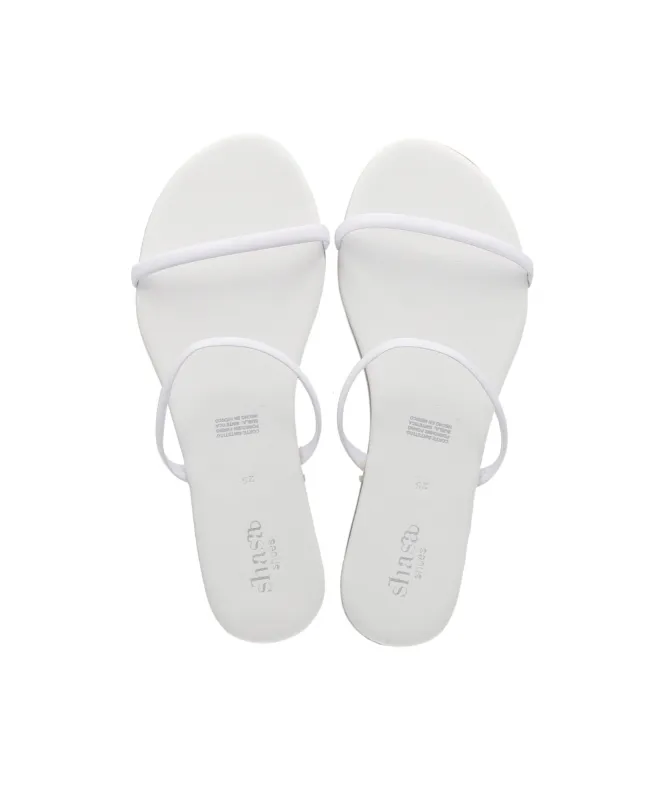 Sandalia cintas efecto piel sold by Shasa