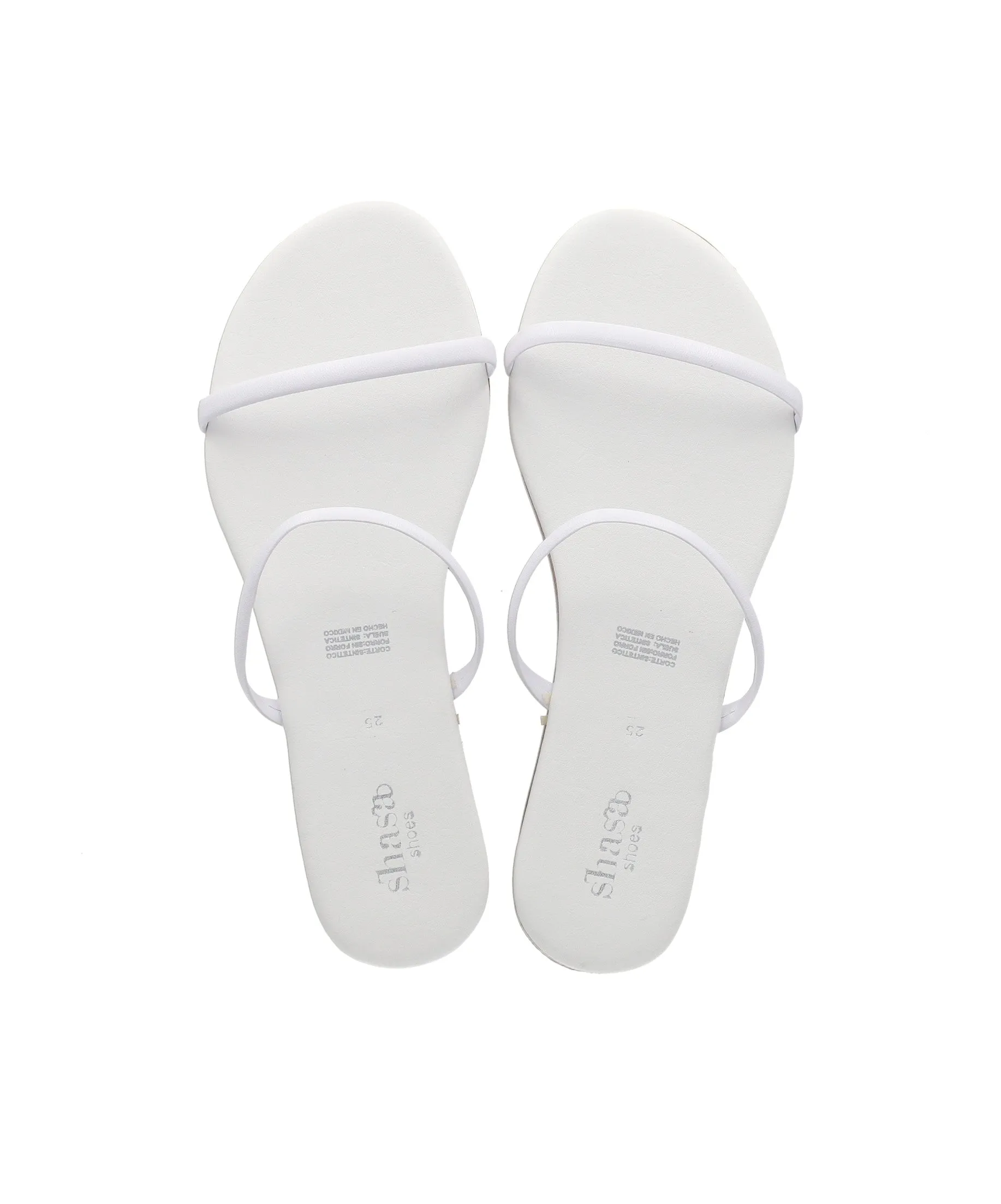 Sandalia cintas efecto piel sold by Shasa