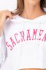 Sudadera crop Sacramento California sold by Shasa