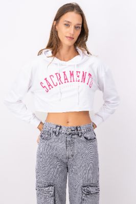 Sudadera crop Sacramento California sold by Shasa