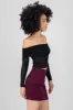 Top mesh off shoulder sold by Shasa