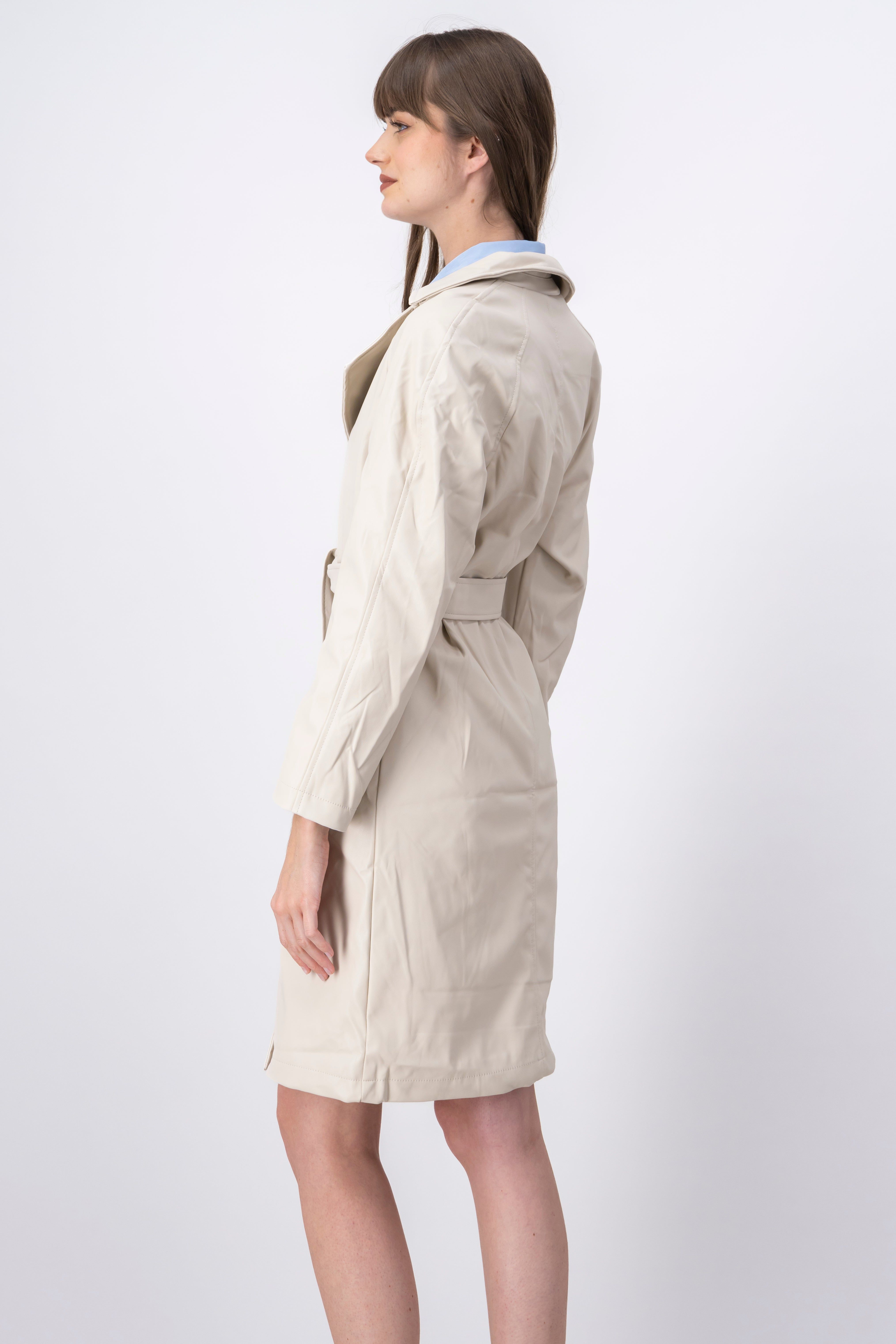 Abrigo Efecto Piel Cinturón sold by Shasa product image thumbnail 4