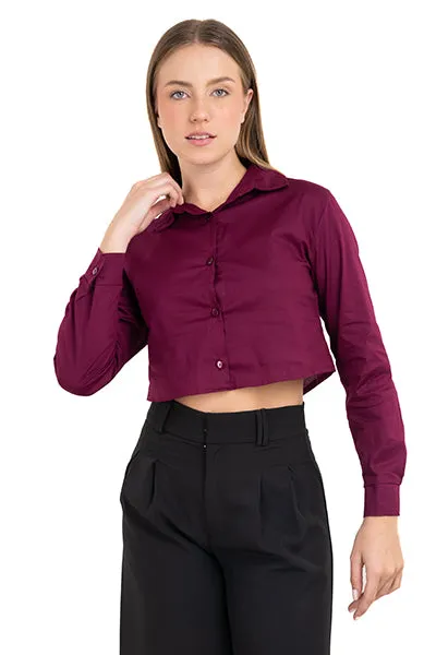 Camisa Crop Manga Larga sold by Shasa product image thumbnail 2