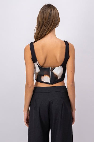 Top crop estampado tirantes sold by Shasa product image thumbnail 4