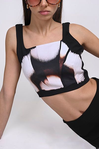 Top crop estampado tirantes sold by Shasa product image thumbnail 5