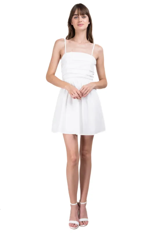Vestido mini tirantes de popelina sold by Shasa