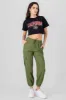Pantalón Cargo Monocolor Bolsas sold by Shasa