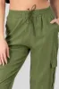 Pantalón Cargo Monocolor Bolsas sold by Shasa