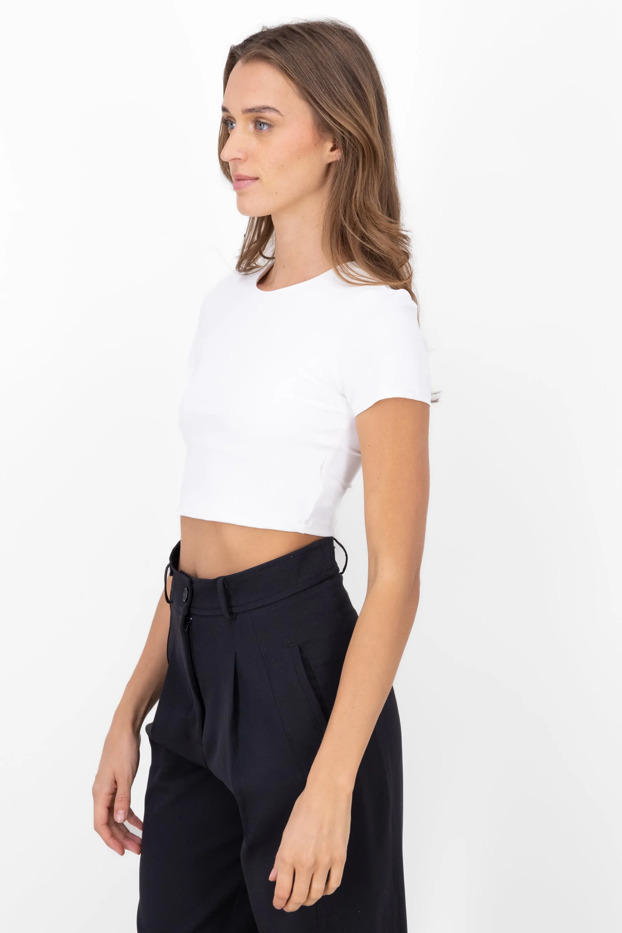 Top manga corta doble tela Hypsters sold by Shasa product image thumbnail 3