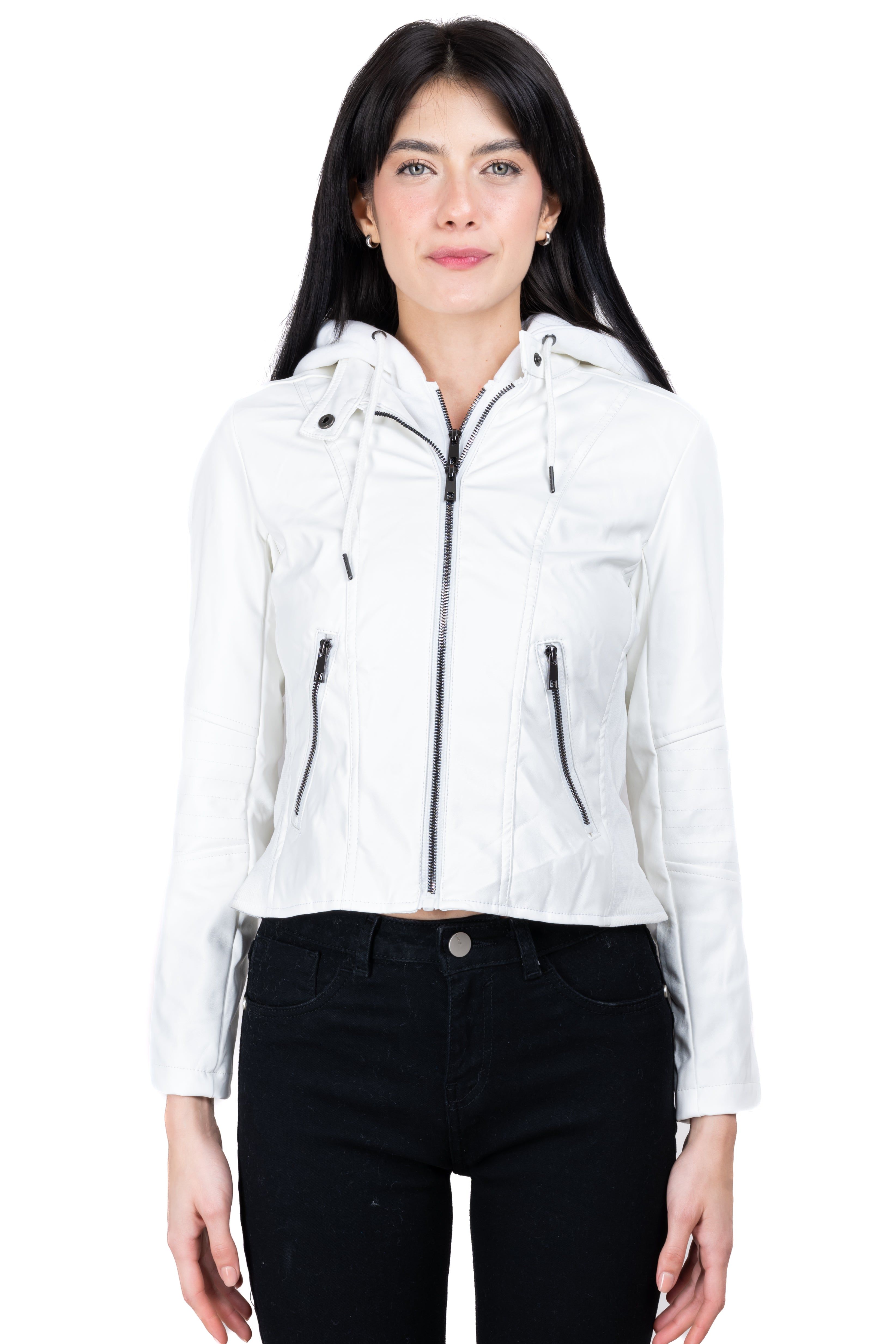 Chamarra efecto piel gorra sold by Shasa product image thumbnail 2