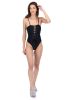 Traje de baño lace up liso sold by Shasa