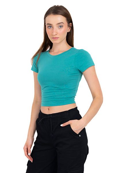 Top Crop Manga Corta sold by Shasa product image thumbnail 2