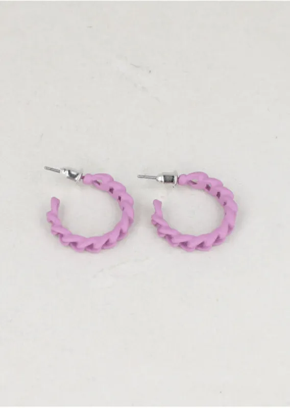 Arracadas Cadena Color sold by Shasa