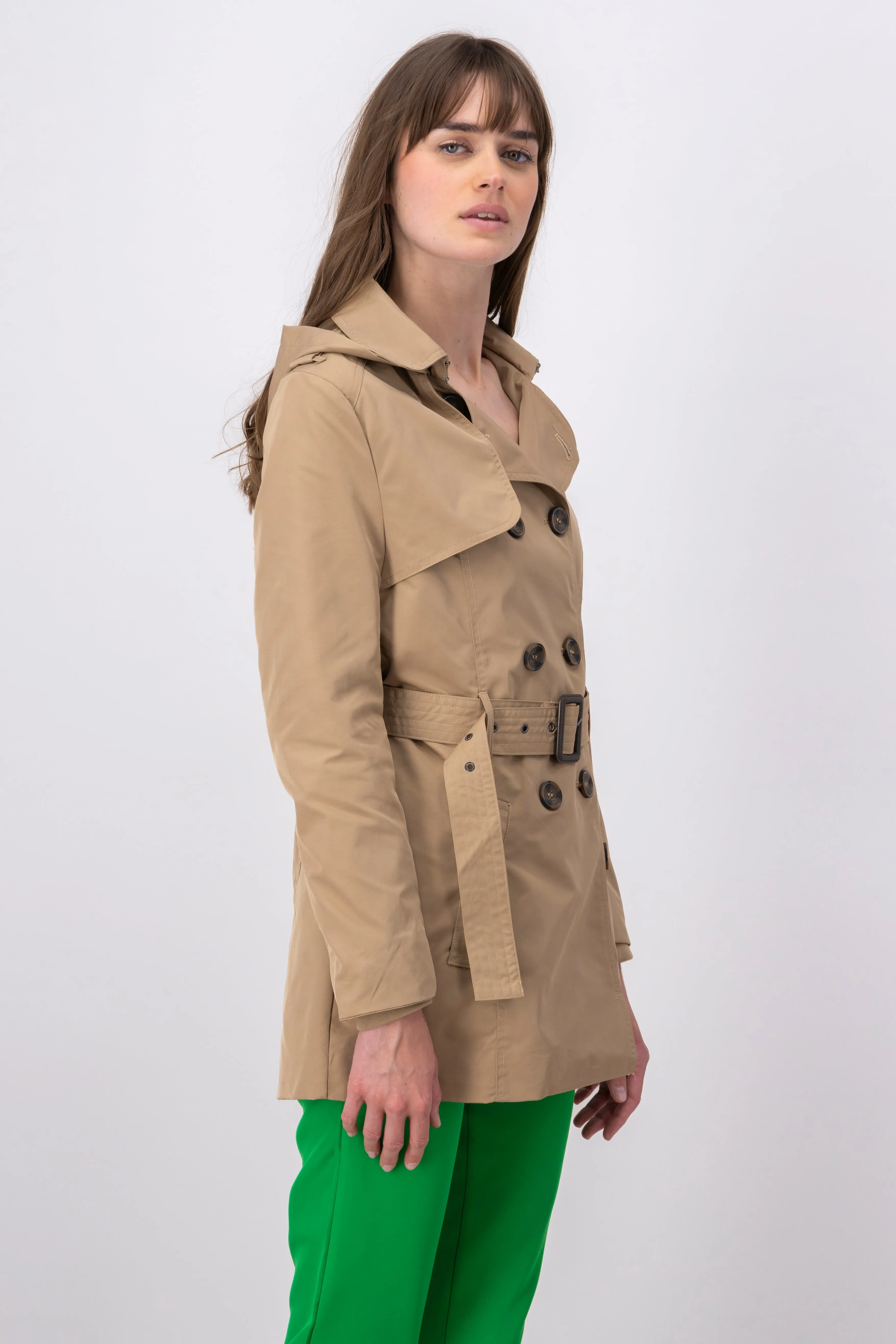 Gabardina ajustada capucha sold by Shasa product image thumbnail 3