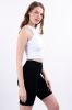 Top liso cuello redondo sold by Shasa
