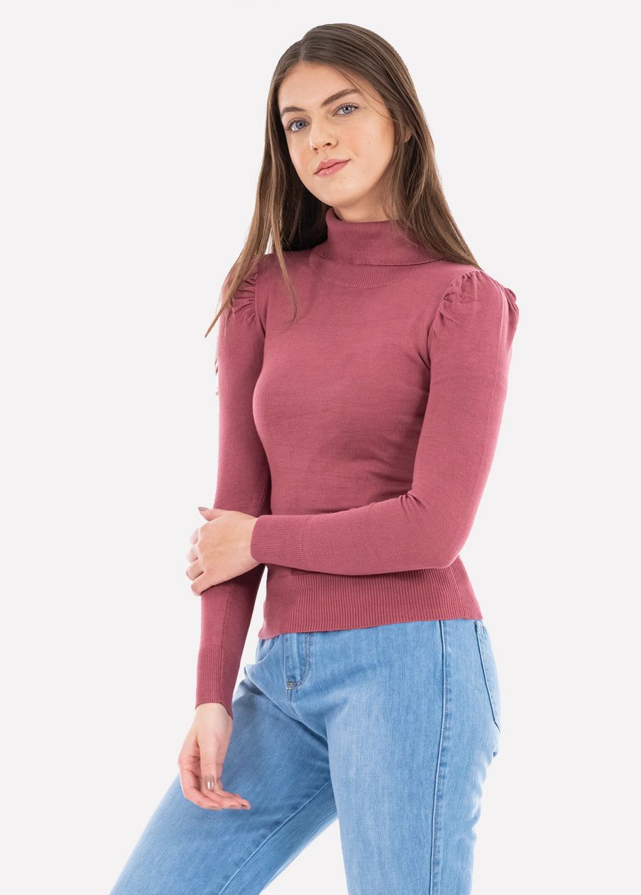 Suéter liso cuello tortuga sold by Shasa product image thumbnail 2