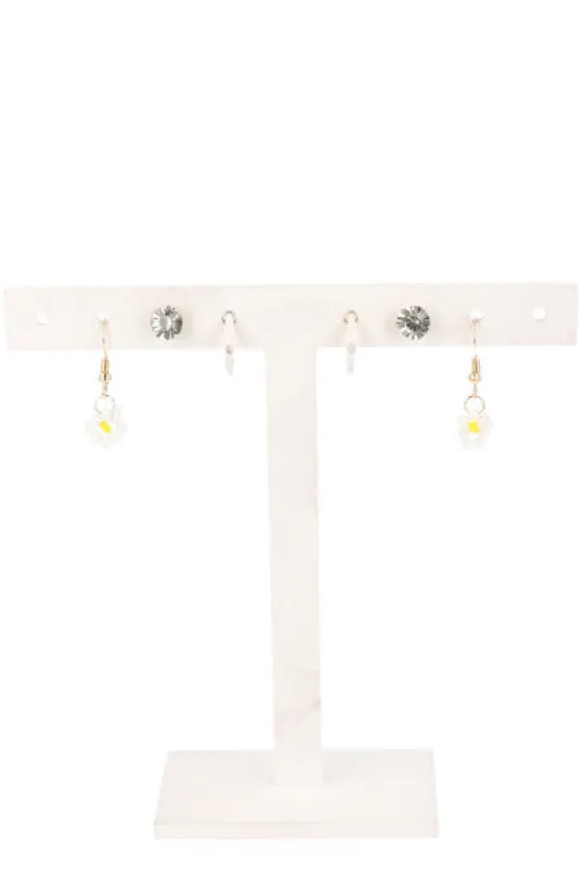 3Pr Aretes Arracadas Flor sold by Shasa