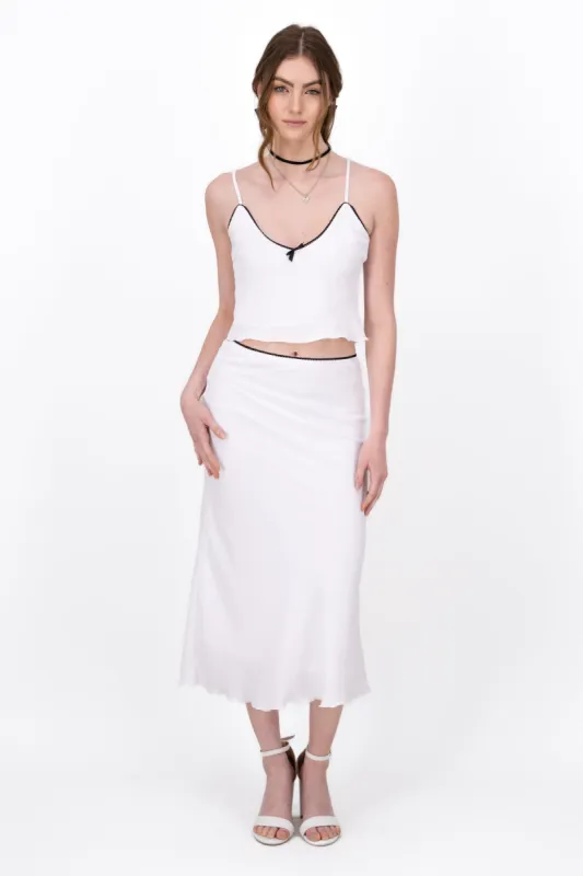 Falda Midi Textura sold by Shasa