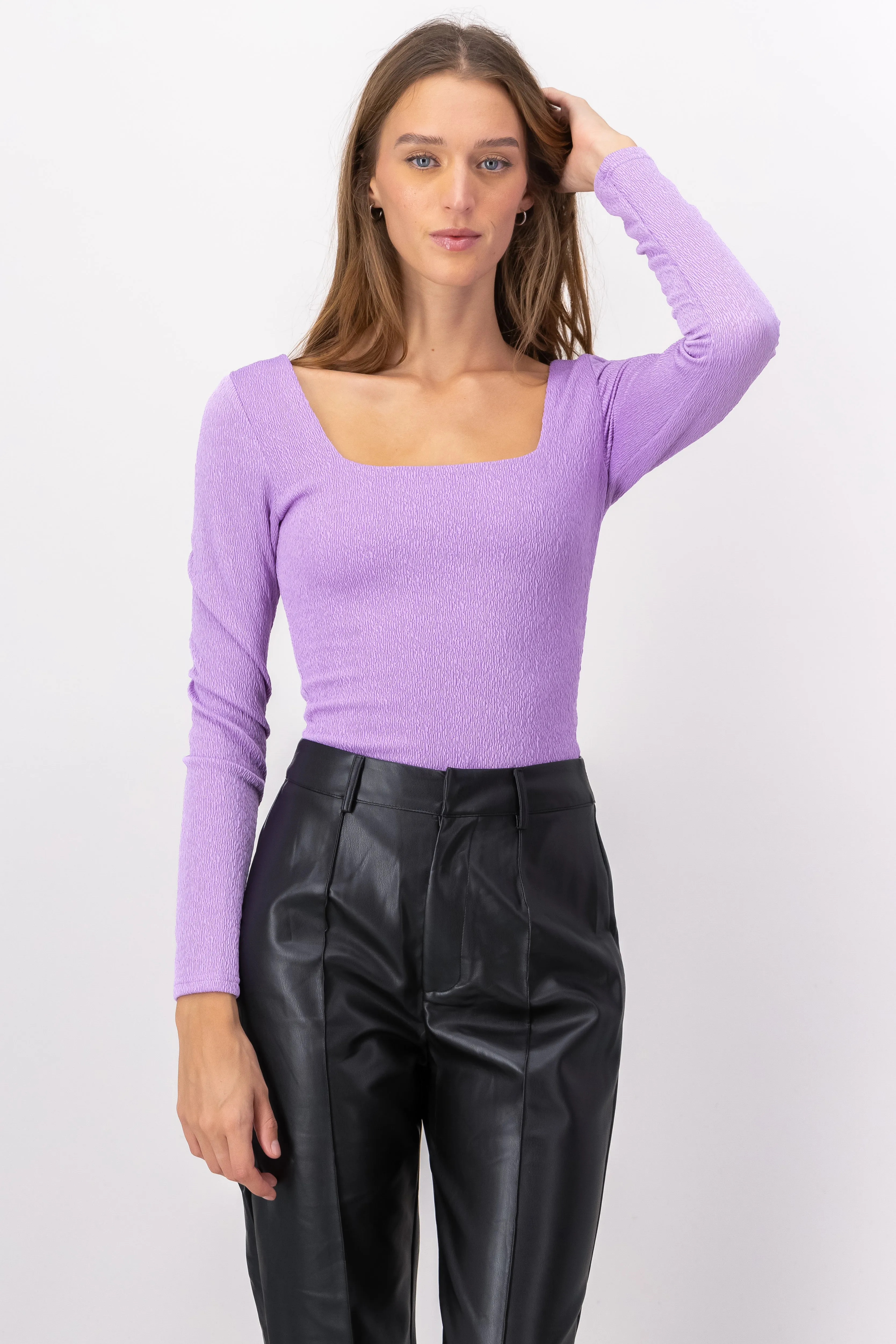 Body Manga Larga Cuello Cuadrado sold by Shasa product image thumbnail 2