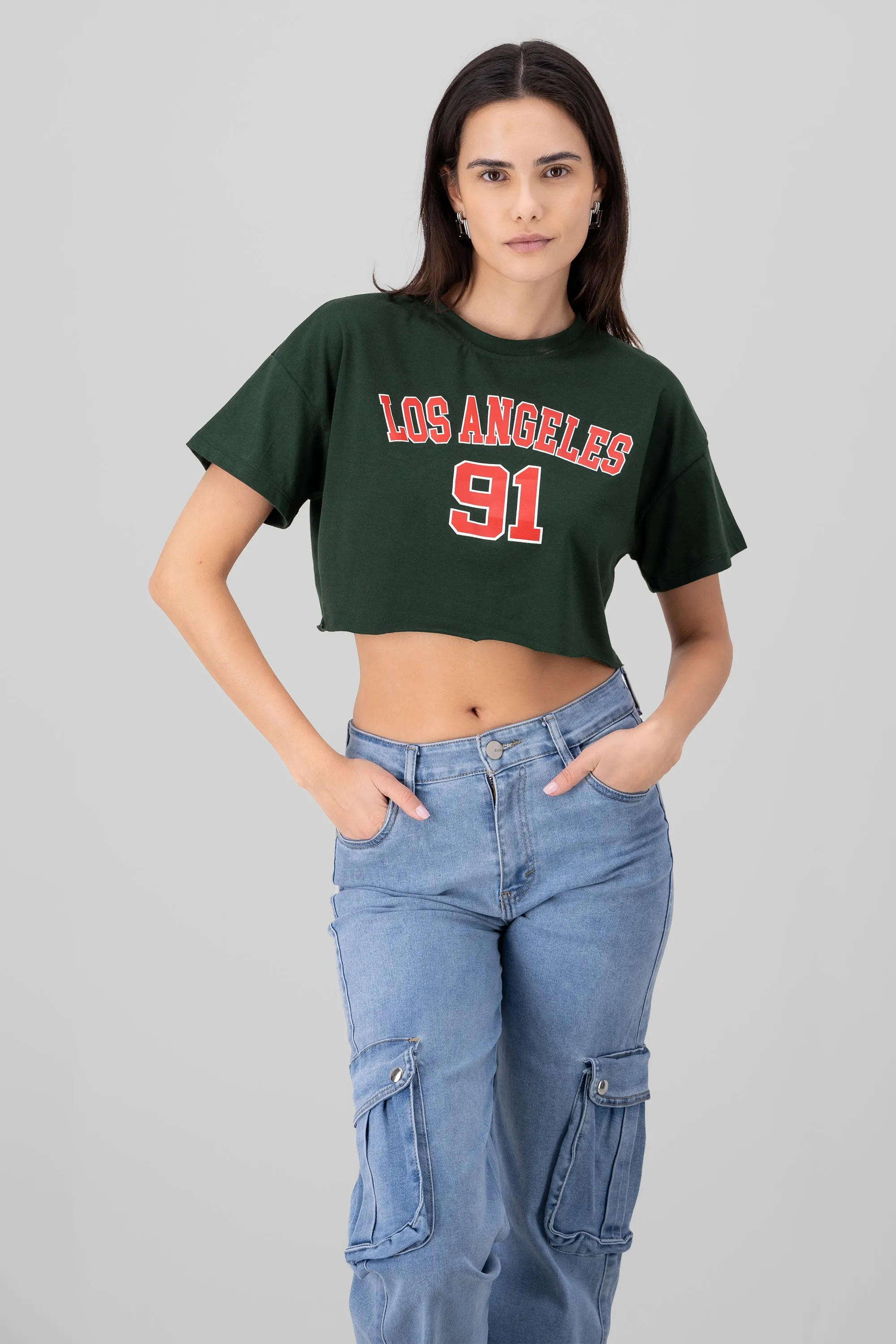 Top Manga Corta Los Angeles sold by Shasa