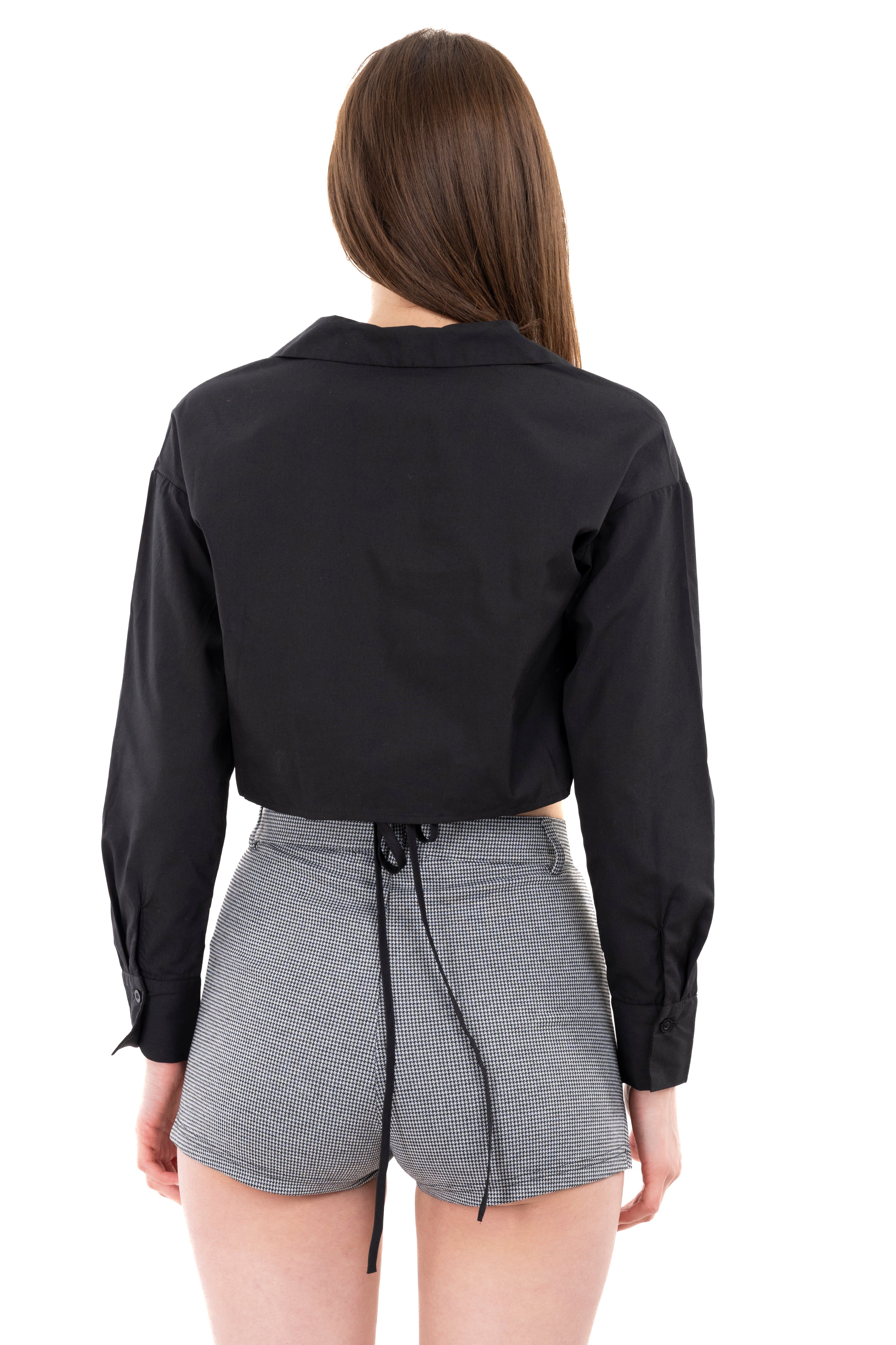 Camisa crop fruncido delantero sold by Shasa product image thumbnail 4