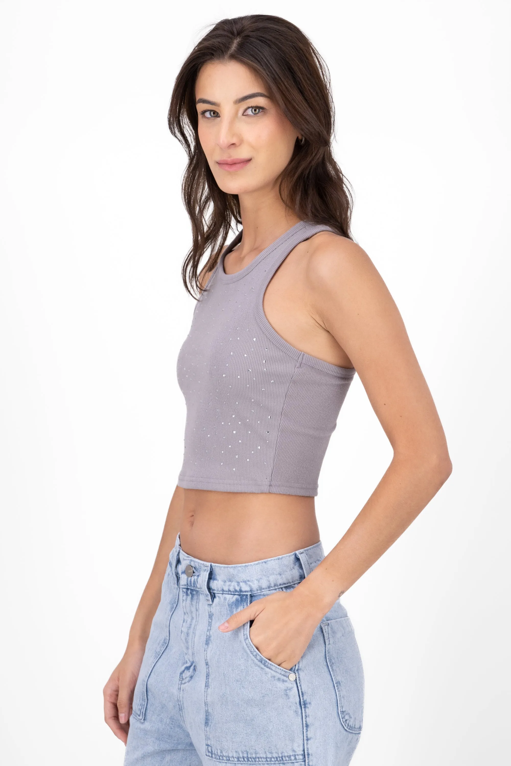 Top rib con brillos sold by Shasa product image thumbnail 3