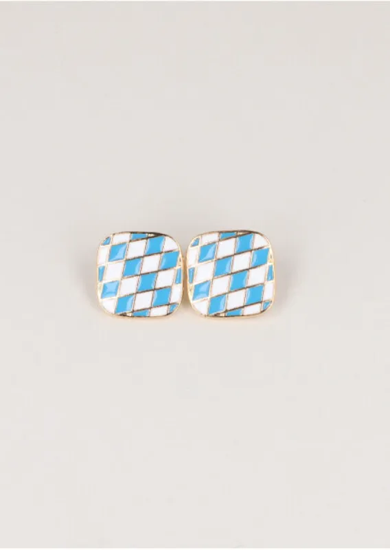 Aretes Cuadro Cuadros sold by Shasa