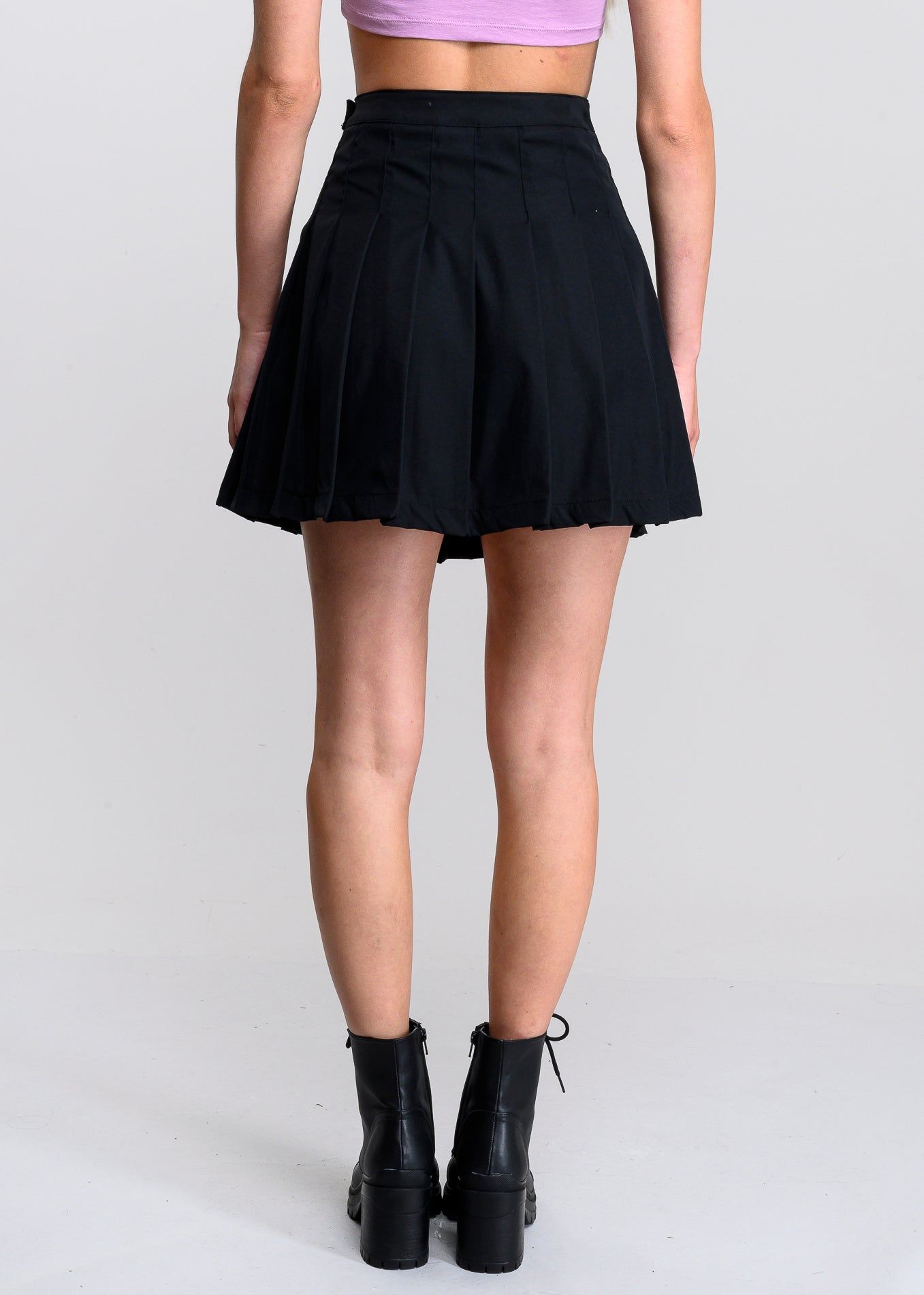 Falda Mini Tableada Lisa sold by Shasa product image thumbnail 4