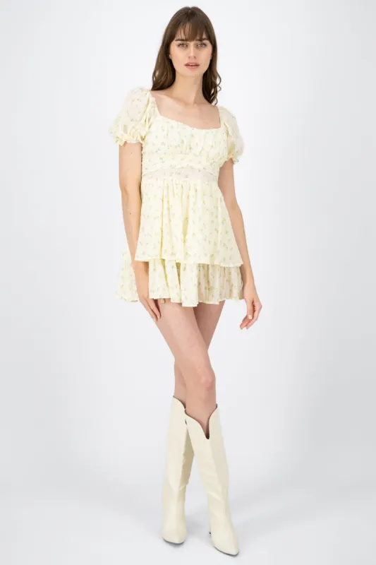 Vestido Oalnes Mini Flores sold by Shasa
