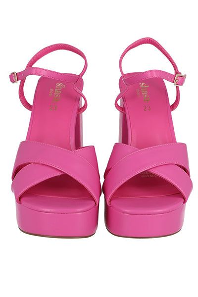 Tacón plataforma tiras cruzadas sold by Shasa product image thumbnail 2