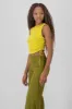 Top sin mangas fruncido lateral sold by Shasa