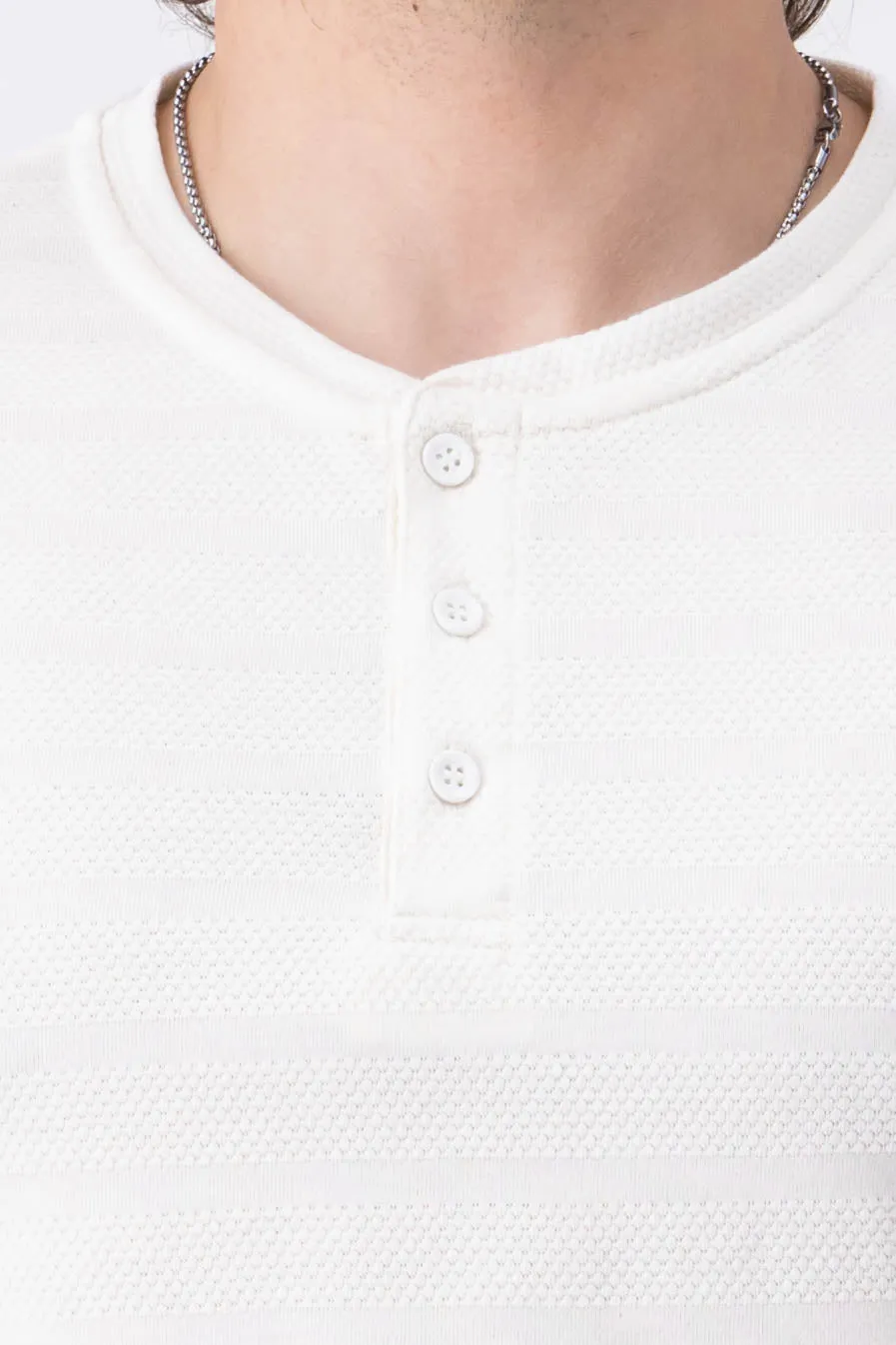 Playera henly manga larga sold by Shasa product image thumbnail 5